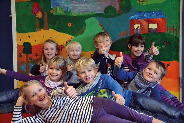 Kinder im Familienzentrum Vinckestraße