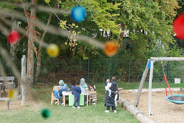 Außengelände Spielbande Außengelände Spielbande