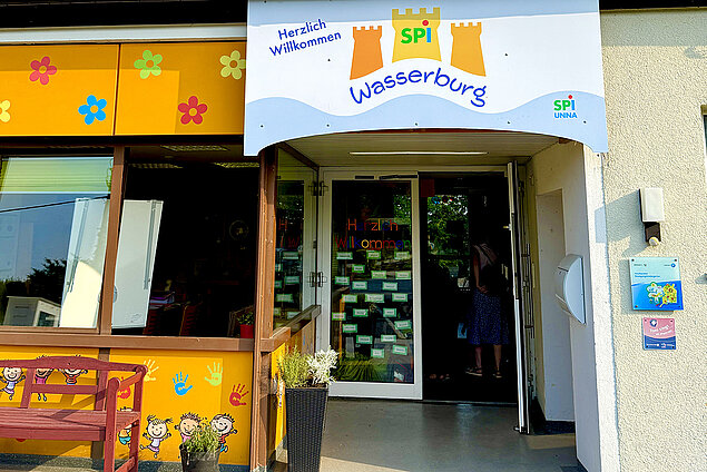 Eingang Kita Wasserburg