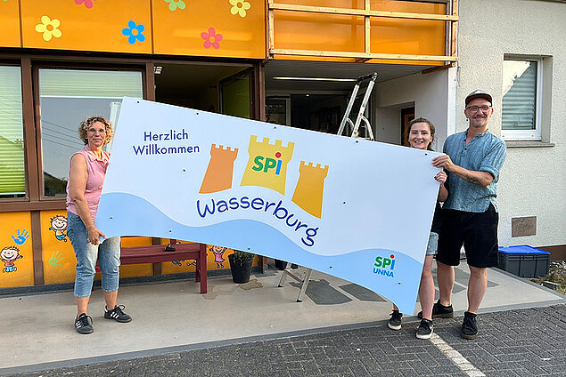 Schild Kita Wasserburg