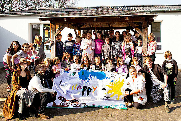 Foto Musikprojekt an der Osterfeldschule